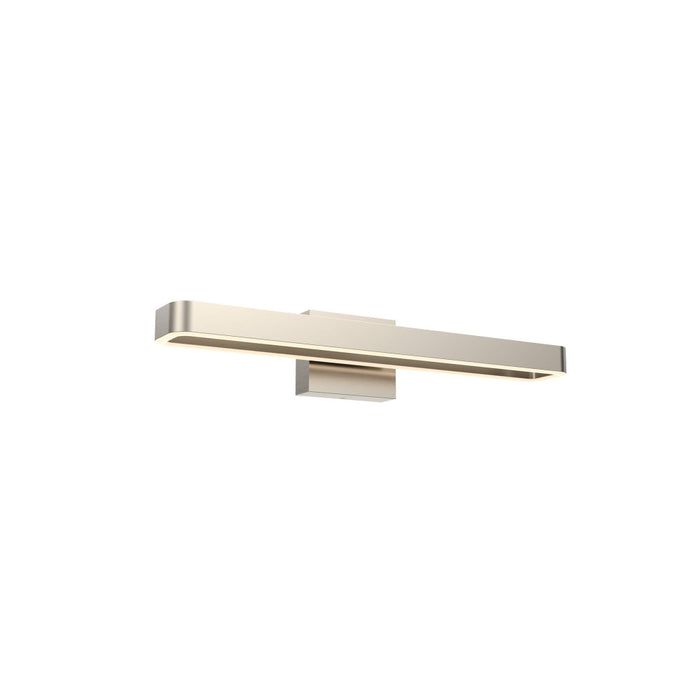 Rectangular swivel vanity wall sconce