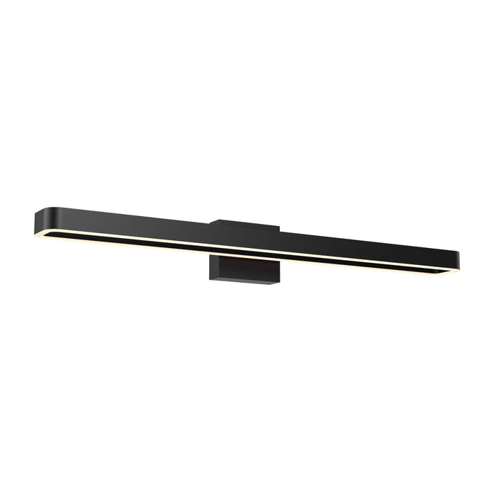 Rectangular swivel vanity wall sconce