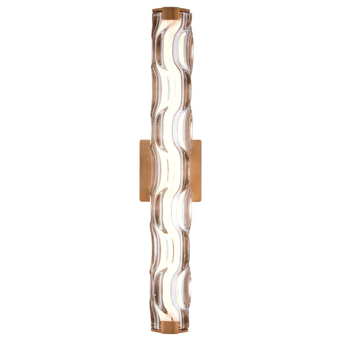 Marseille 24 in. W LED Vanity Natural Brass