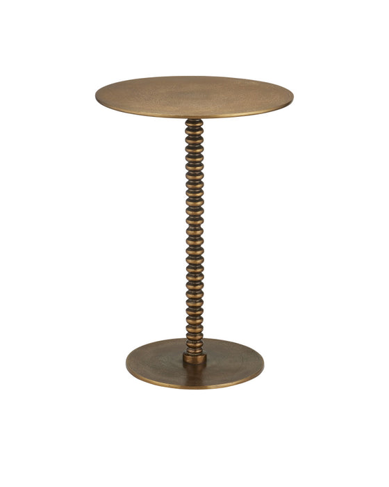 Dasari Brass Accent Table