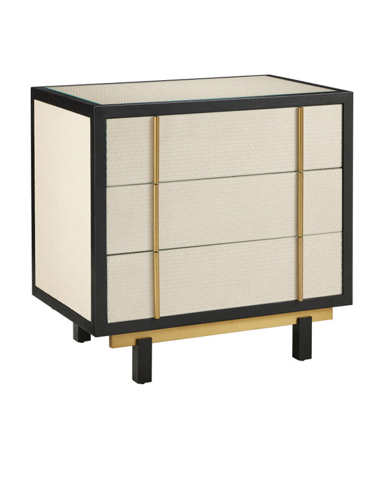 Deanna Raffia Nightstand