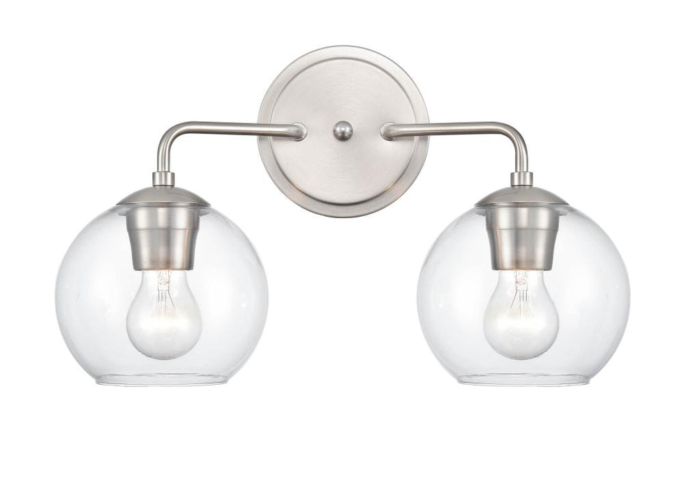 2-Light Vanity Brushed Nickel
