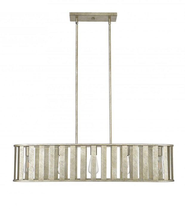 Stella 5-Light Chandelier Ceiling Light Antique Silver