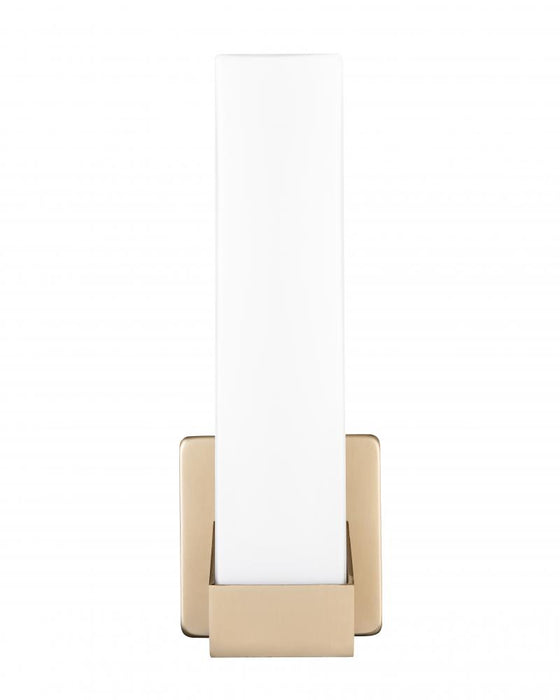 Selectable 3 CCT Integrated LED Outdoor Wall Sconce Modern Gold