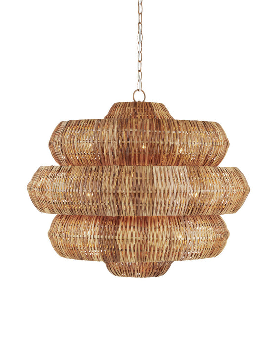 Antibes Medium Natural Chandelier